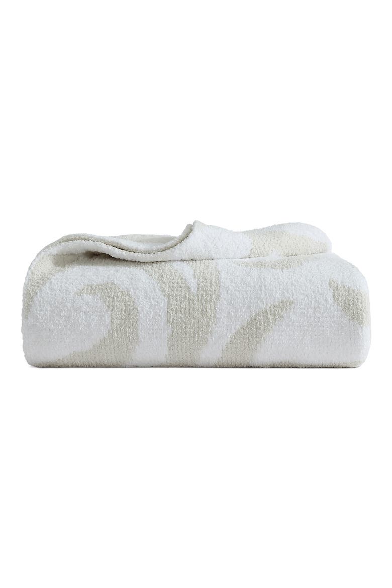 Casablanca Microfiber Blanket, Main, color, OATMEAL / OFF WHITE