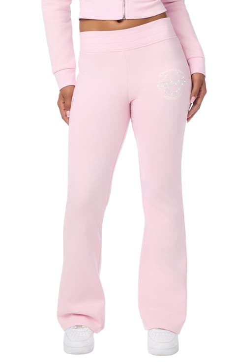 Crystal Mr. Big Bootcut Sweatpants