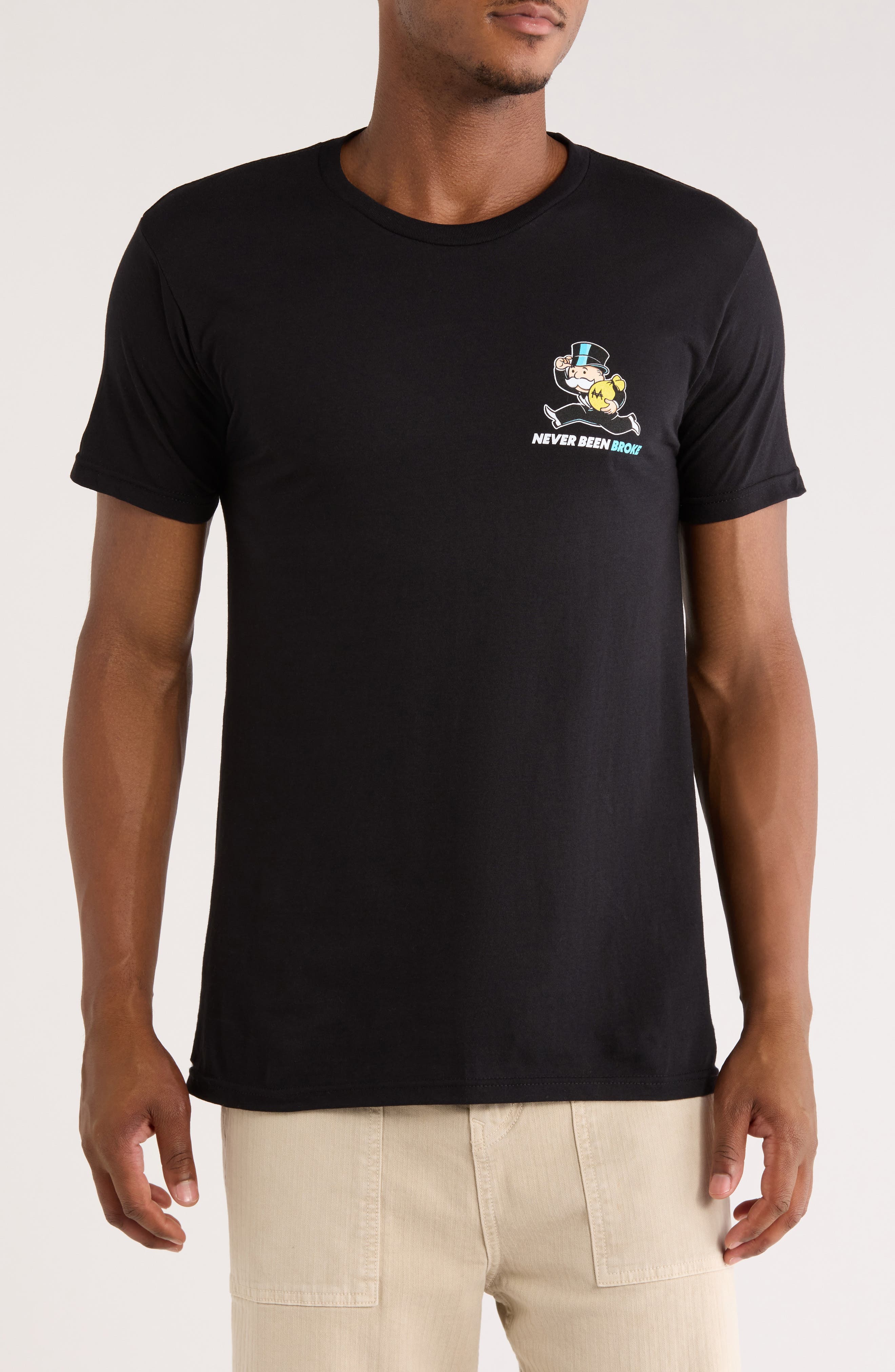 The Forecast Agency Monopoly Never Been Broke Cotton Graphic T-Shirt