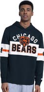 STARTER Men's Starter  Navy Chicago Bears Fullback Jersey Hoodie
