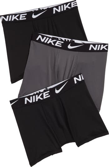 Kids' Essential Dri-FIT Micro Assorted 3-Pack Boxer Briefs
