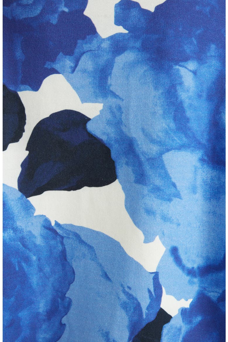 Helovi Floral Cotton Top, Alternate, color, BLUE