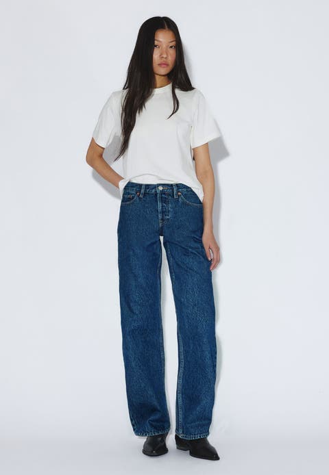 Nika Mid Straight Jeans