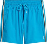 BOSS Iconic Side Stripe Swim Trunks
