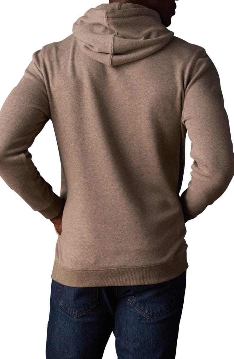 The Normal Brand Puremeso Fleece Hoodie, Alternate, color, Dark Taupe