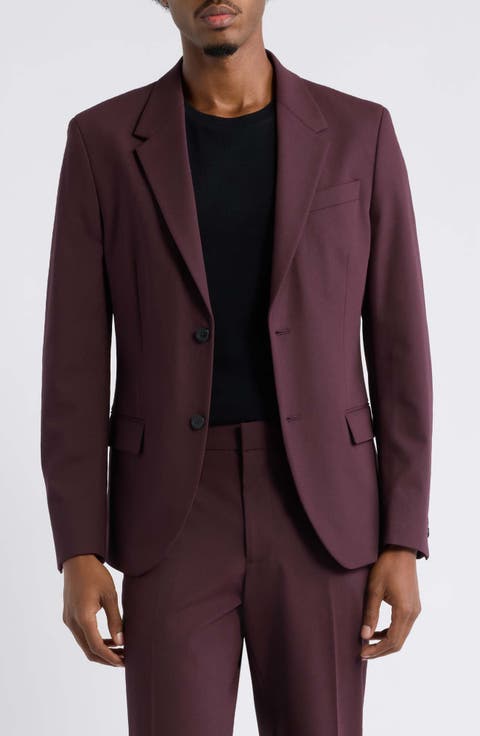 Slim Fit Wool Blend Sport Coat