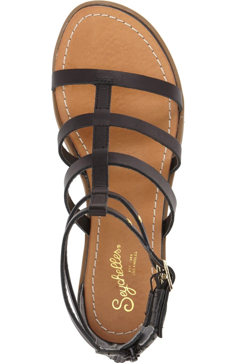 Seychelles 'Peachy' Gladiator Flat Sandal, Alternate, color,