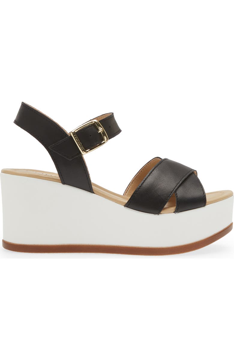 Cordani Darrell Crisscross Wedge Sandal, Alternate, color,