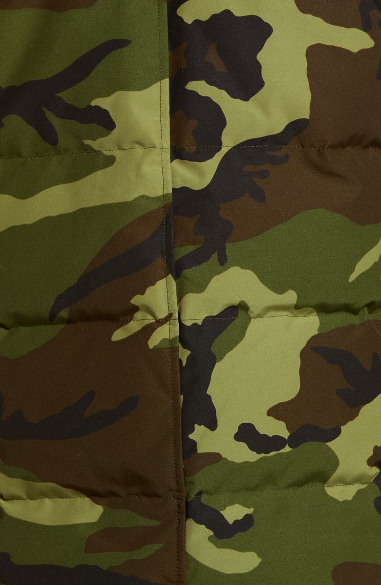 Canada Goose Macmillan Camo Water Resistant Down Parka, Alternate, color,