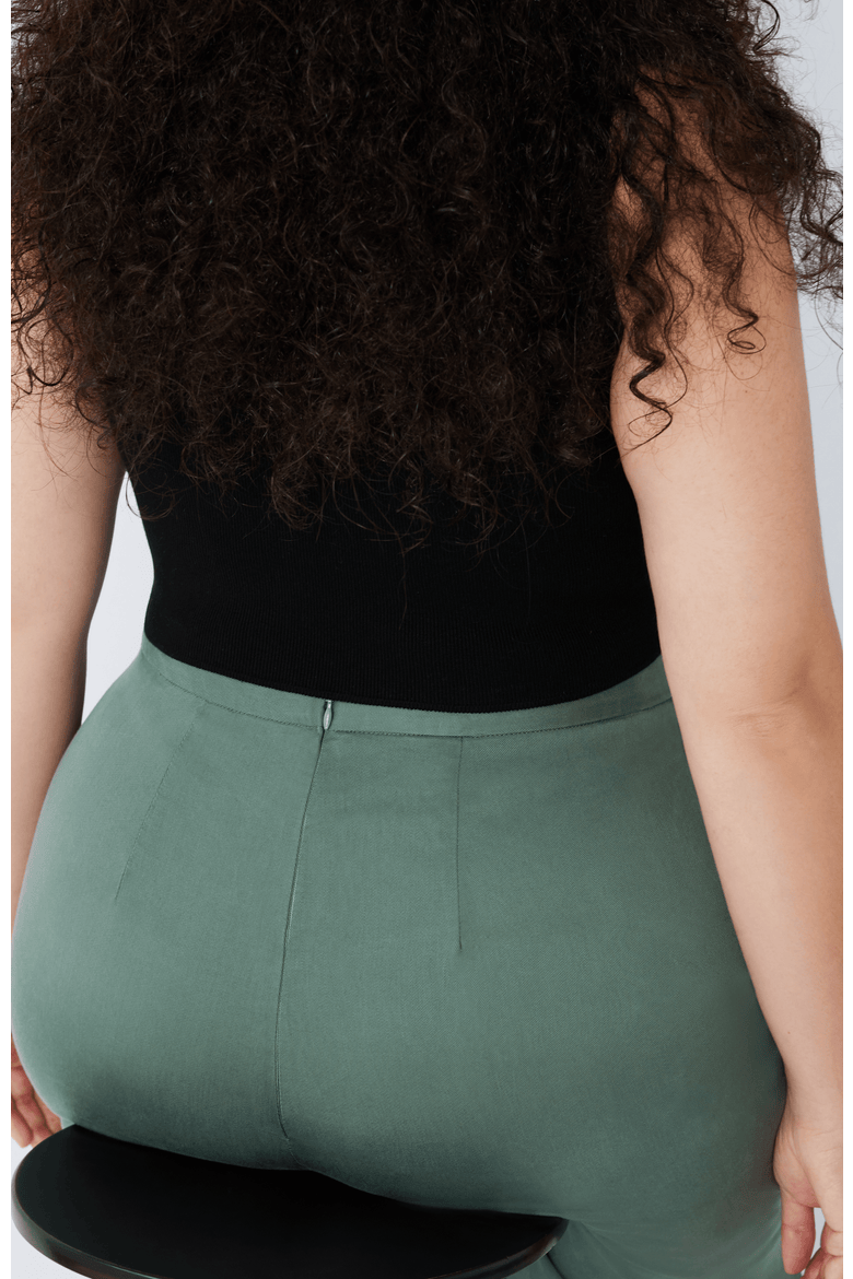 The Wide Leg Pant For Full Hips And Thighs, Alternate, color, Seafoam