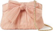 Loeffler Randall Rochelle Pleated Bow Clutch
