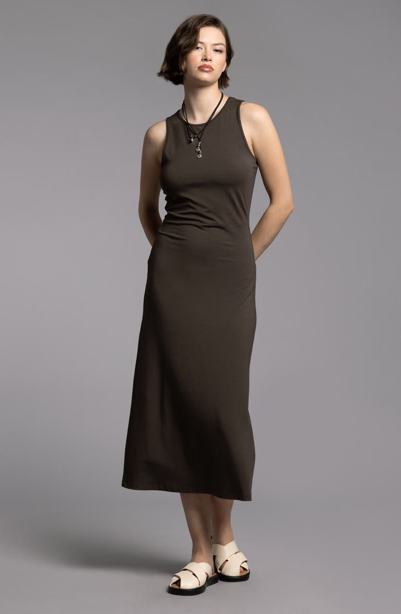 WEEKEND LOS ANGELES Lili Sleeveless Dress, Alternate, color, Black Brown