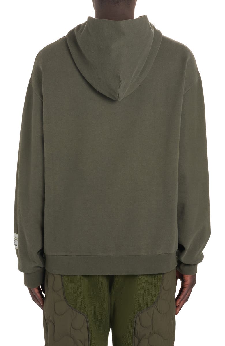 Moncler Genius Logo Cotton Hoodie, Alternate, color, 