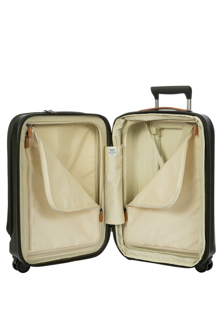 2 Piece Set - Taormina Front Pocket 21" Carry-On Spinner & X-Travel 22'' Deluxe Duffle, Alternate, color, Olive