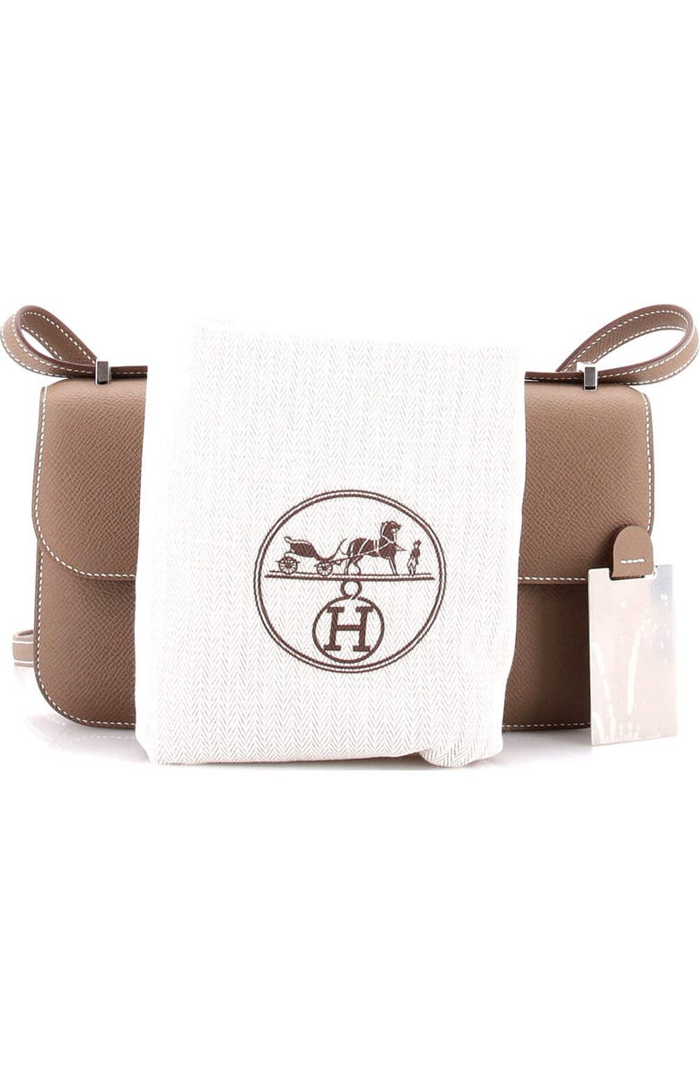 Pre-Owned Hermes Constance Elan NM Bag Epsom 25, Alternate, color, Etoupe