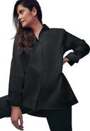 Jessica London Stretch Cotton Oversized Shirt
