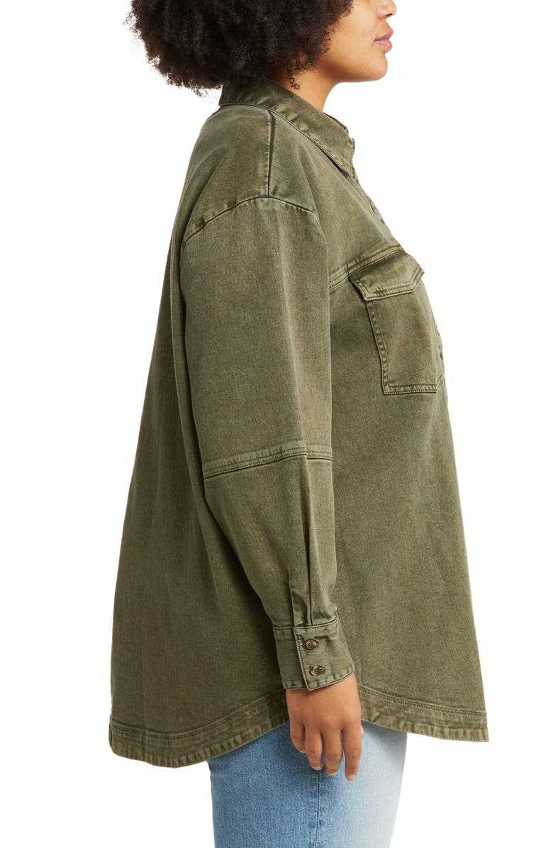 Treasure & Bond Oversize Washed Button-Up Shirt, Alternate, color,