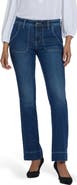 NYDJ Barbara Patch Pockets Bootcut Jeans