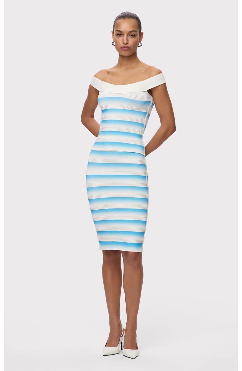 Herve Leger The Jessi Top, Alternate, color, Sky Ombre
