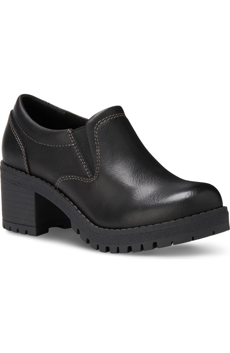 Eastland Reese Faux Leather Boot, Main, color, Black