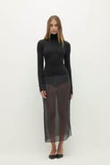 NAKED CASHMERE Rumer Fitted Cashmere Turtleneck
