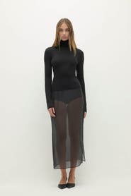NAKED CASHMERE Rumer Fitted Cashmere Turtleneck