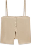 FRAME The Linen Button Camisole