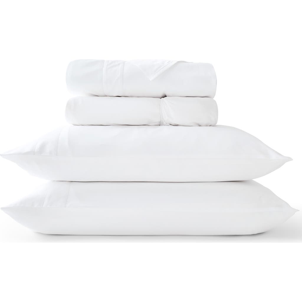 CHRISTY Balmoral Luxury Cotton Sateen Sheet Set Bundles in White  product