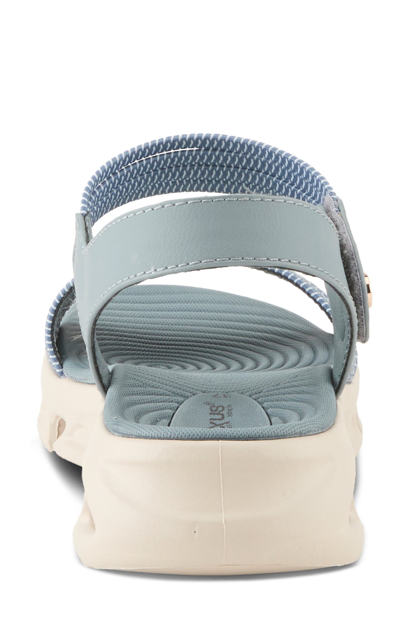 Garlina Platform Wedge Sandal, Alternate, color, BLUE