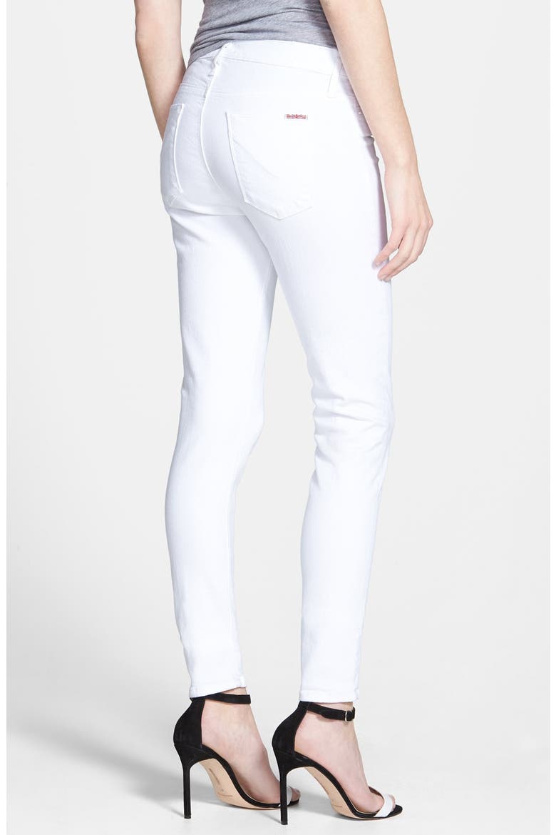 'Nico' Skinny Stretch Jeans, Alternate, color, WHITE