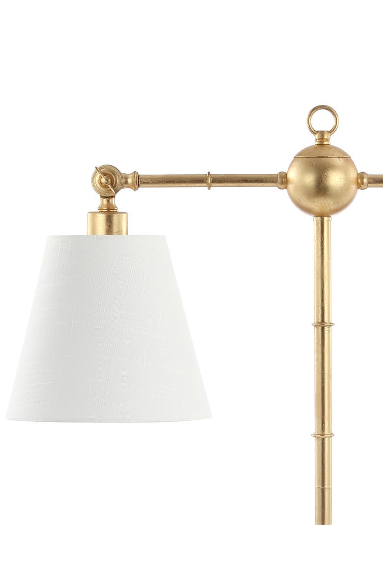 JONATHAN Y Ruth 2-Light Library Metal LED Table Lamp, Alternate, color,