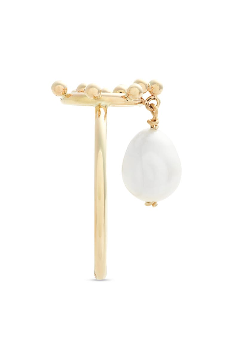 Poppy Finch Bubble Cultured Pearl Ring, Alternate, color, Pearl/ 14K Yellow Gold
