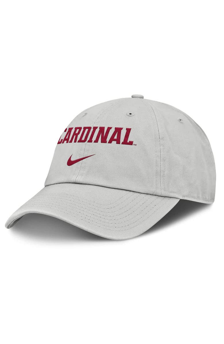 Nike Men's Nike Gray Stanford Cardinal 2025 On-Field Gameday Club Adjustable Hat, Main, color, Gray