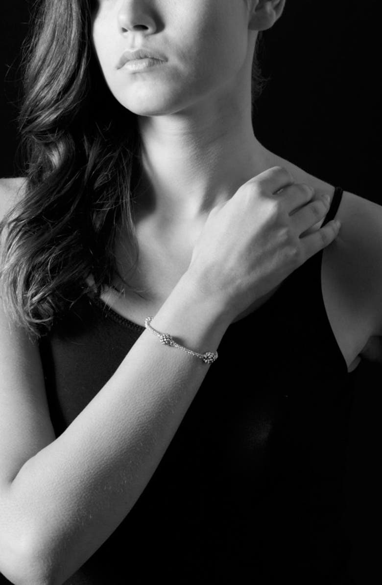 LAGOS Signature Caviar Ball Bracelet, Alternate, color,