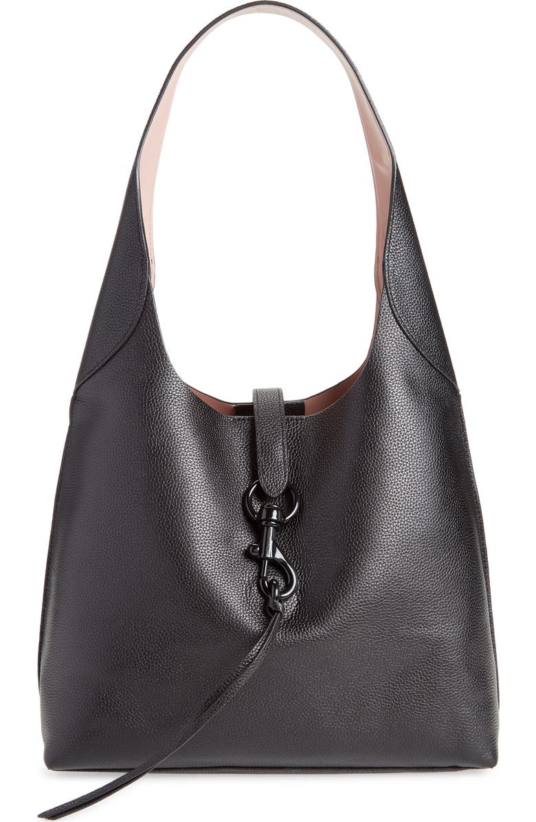 Rebecca Minkoff Megan Leather Hobo Bag, Main, color,