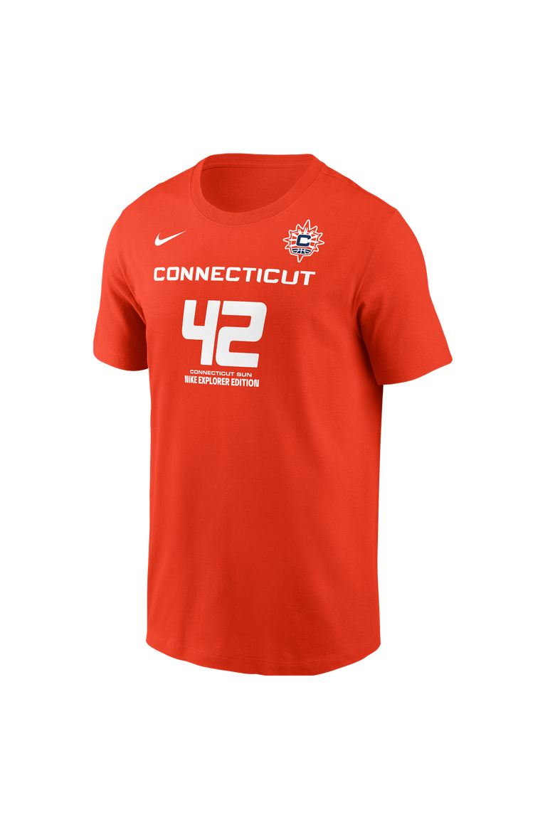 Men's Nike Brittney Griner Orange Connecticut Sun Explorer Edition Name & Number T-Shirt, Alternate, color, Orange