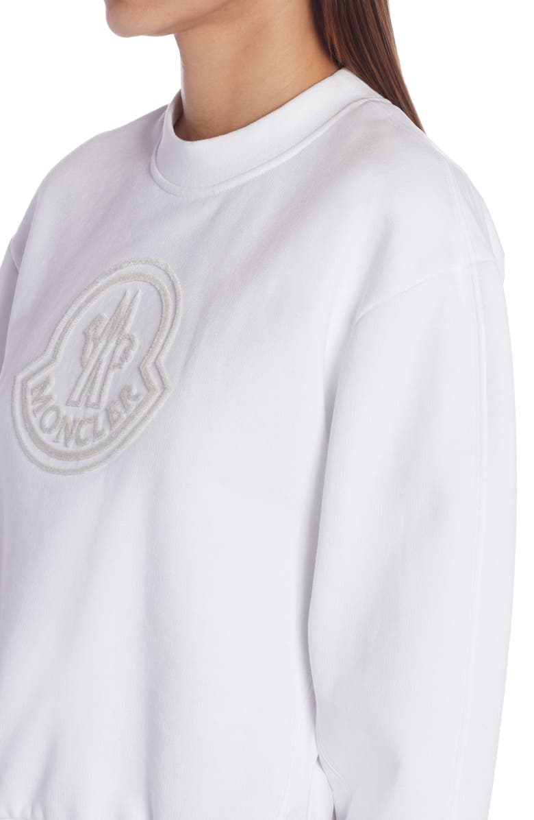Moncler Logo Graphic Sweatshirt, Alternate, color, 