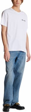 Balmain Embroidered Balmain Signature T-Shirt