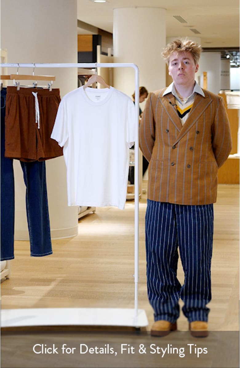 Solid Cotton Crewneck T-Shirt, sales video thumbnail