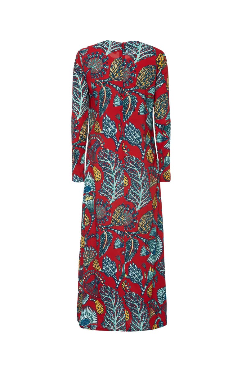 La DoubleJ Long Sleeve Swing Dress Sicomore Red, Alternate, color, Sicomore Red