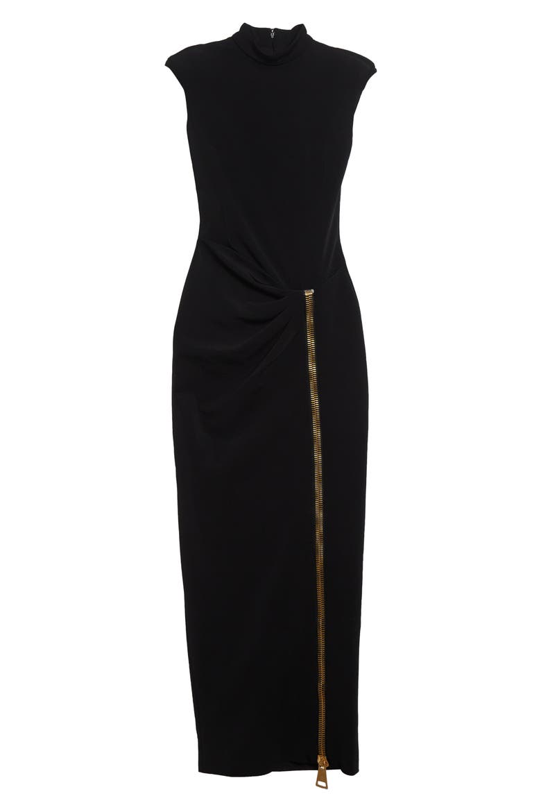jersey dress with zip Smart And Joy Empire Waist Jersey Dress