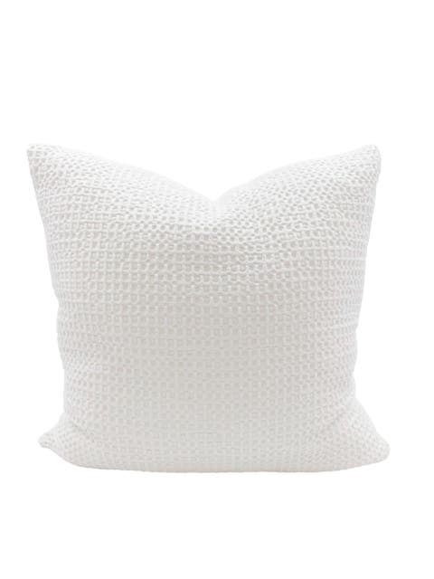 Cool Cotton Waffle Weave Pillow Cover Only
