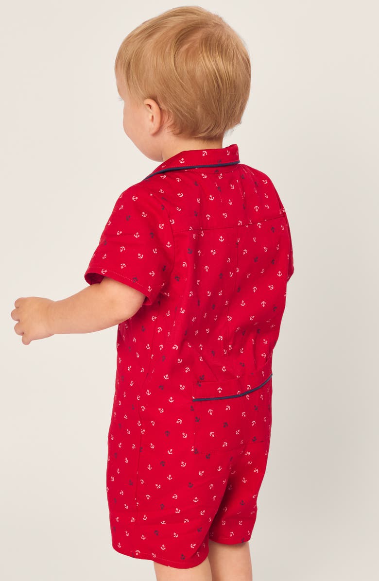 Petite Plume Summer Fitted One-Piece Pajamas, Alternate, color, 