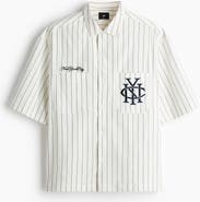 H&M Regular Fit Embroidered-motif Shirt