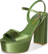 Prada Satin Platform Sandal