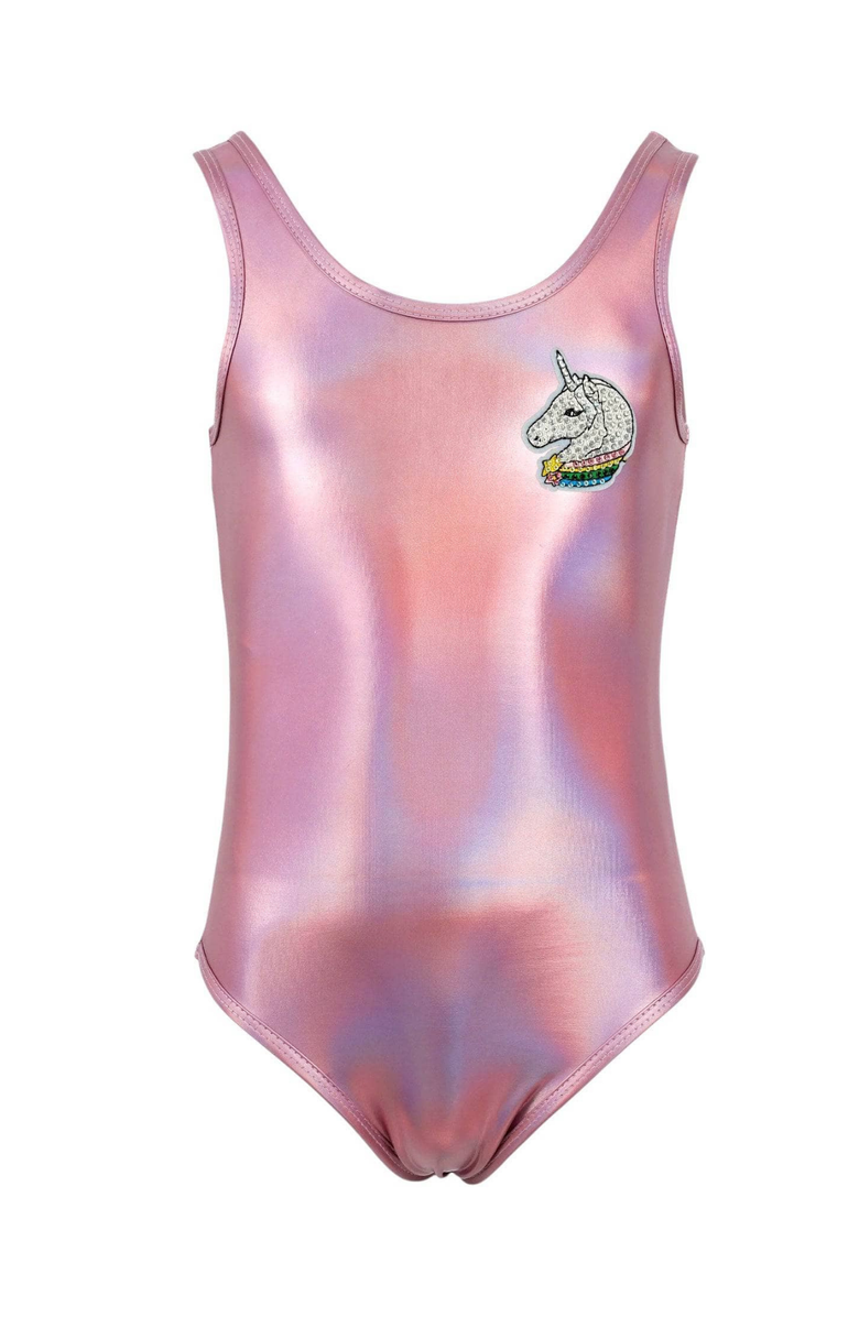 Lola + The Boys Bella Unicorn Swimsuit, Main, color,