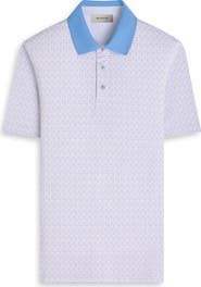 Bugatchi Three-Button Performance Polo