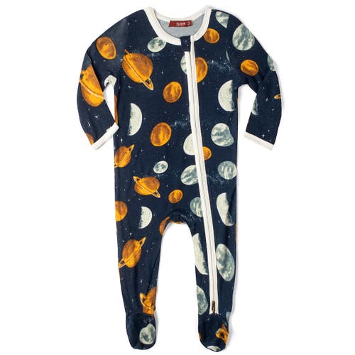 Milkbarn Zipper Footed Romper