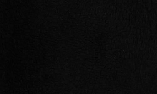 Rebecca Minkoff Faux Shearling & Faux Leather Coat In Black