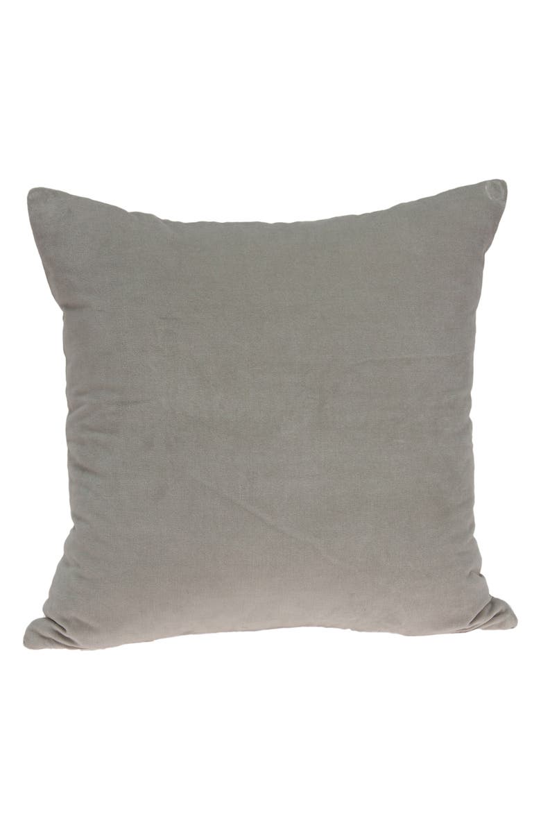 PARKLAND COLLECTION Emma Transitional Throw Pillow, Main, color, Grey
